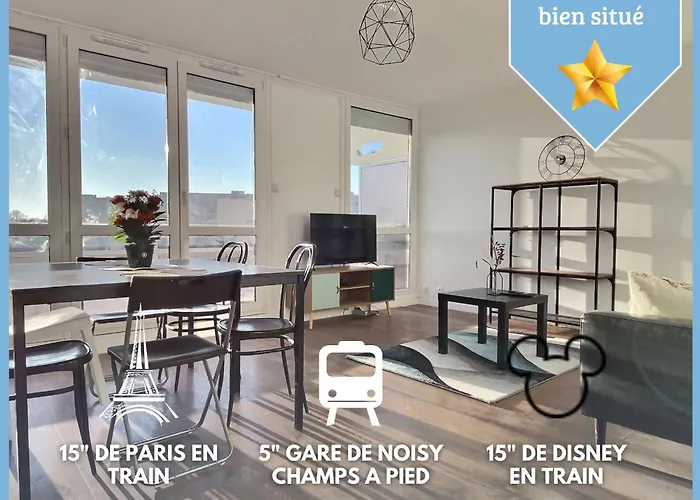 L\'Appart Passerelle Paris Et Disney - Cozy Houses
